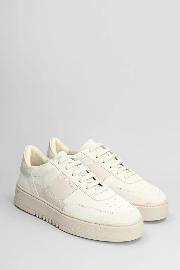 Orbit Vintage Sneakers In Beige Suede And Fabric - Image 2