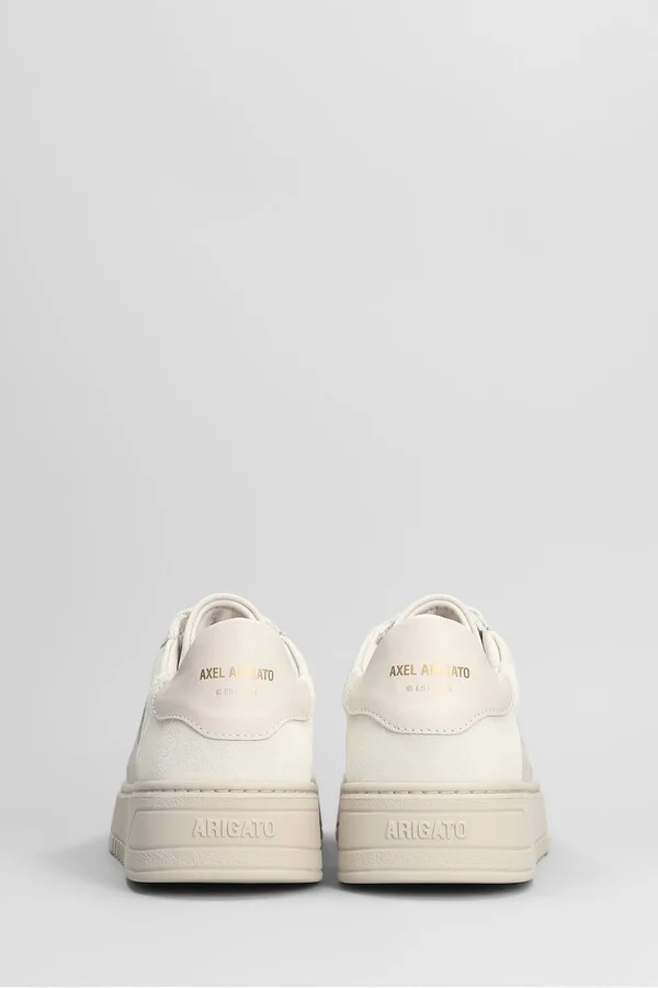 Orbit Vintage Sneakers In Beige Suede And Fabric - Image 4