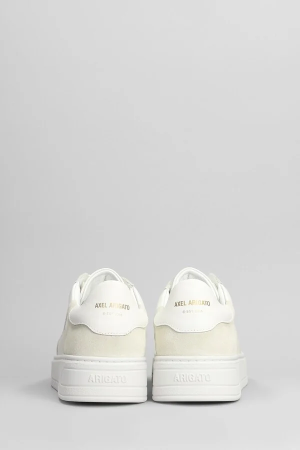Orbit Vintage Sneakers In Beige Suede And Leather - Image 4