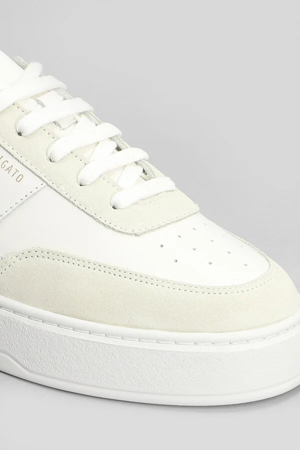 Orbit Vintage Sneakers In Beige Suede And Leather - Image 5