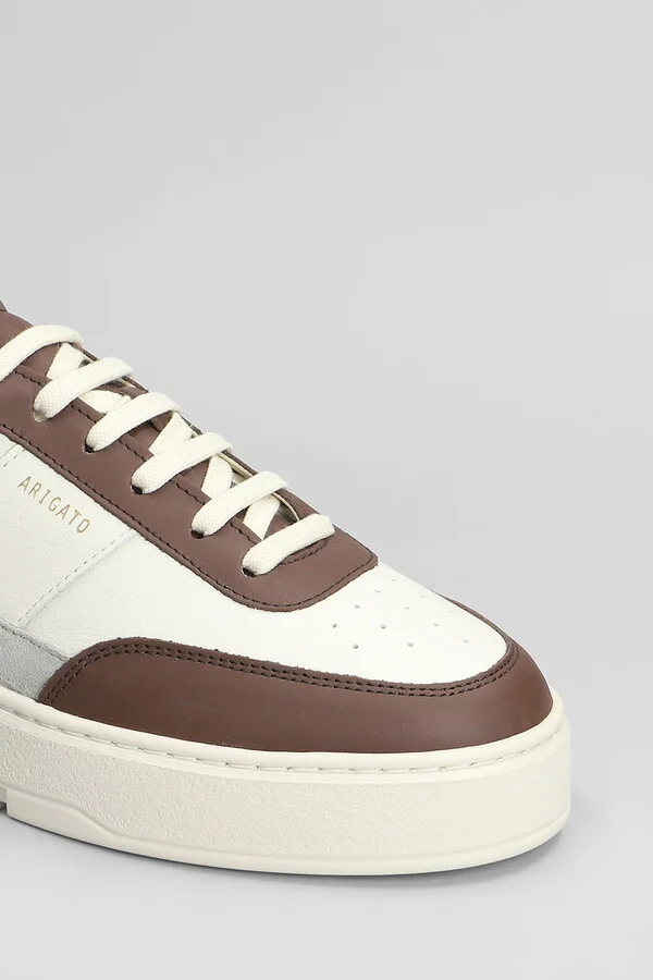 Orbit Vintage Sneakers In Grey Leather - Image 5