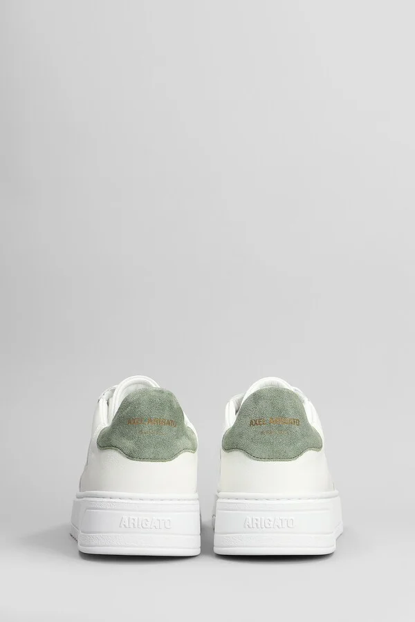 Orbit Vintage Sneakers In White Suede And Fabric - Image 4
