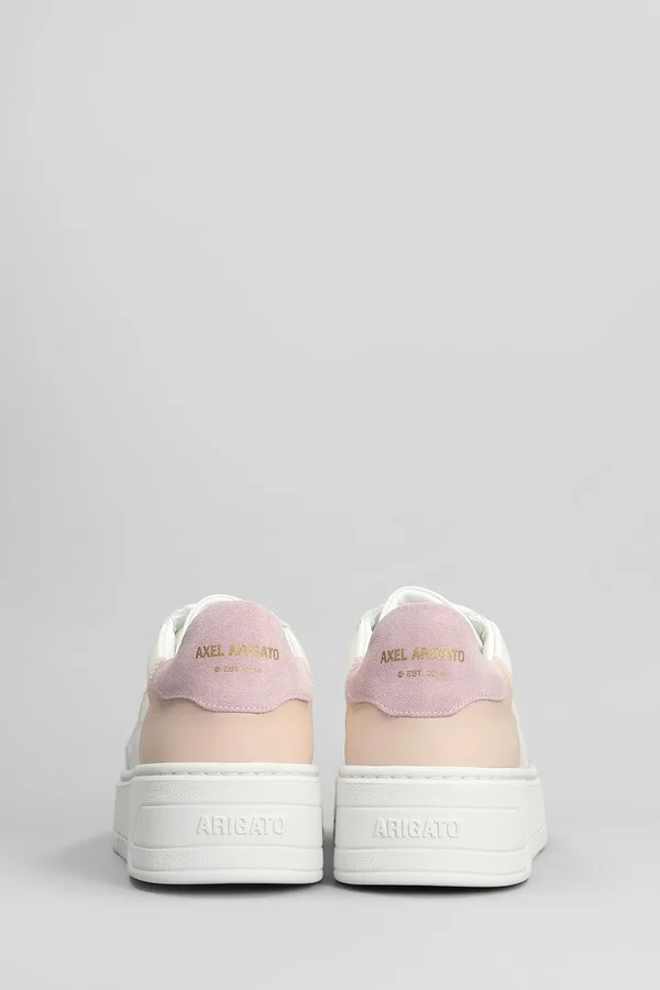 Orbit Vintage Sneakers In White Suede And Leather - Image 4