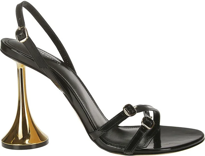 Orchestra Sandals With Gold Detail