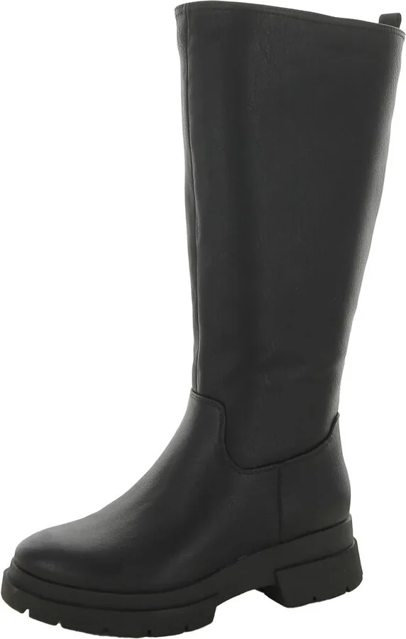 Orchid Womens Zipper Wide Calf Mid-Calf Boots