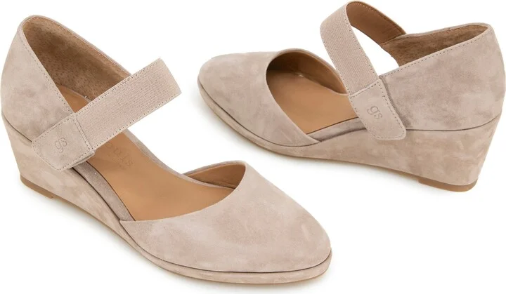 Oriana Ankle Strap Wedge Pump - Image 8