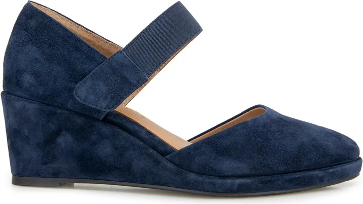 Oriana Ankle Strap Wedge Pump - Image 11