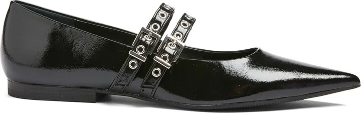 Oriana Pointed Toe Mary Jane Flat - Image 4