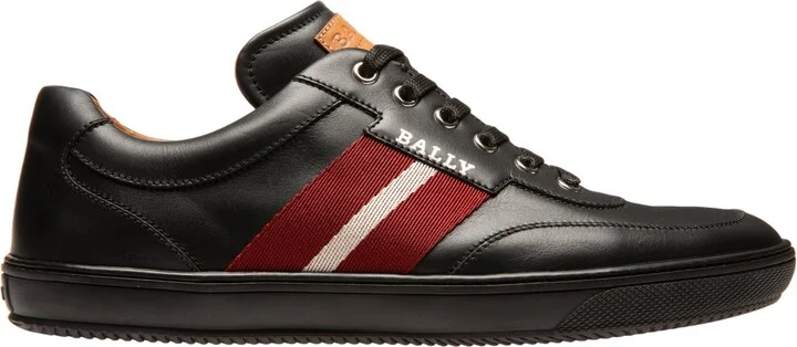 Oriano 6225008 Men's Black Leather Sneaker