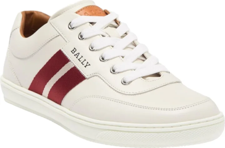 Oriano Men's 6240315 White Leather Sneaker