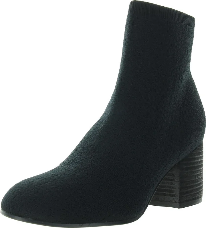 Oriel Womens Knit Pull On Ankle Boots
