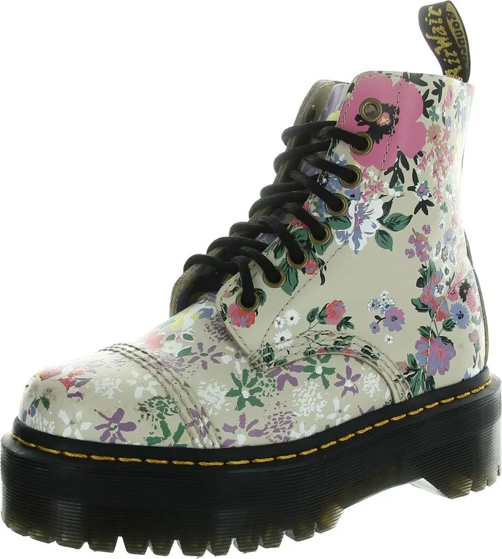 Original 1640 Womens Leather Ankle Combat Boots