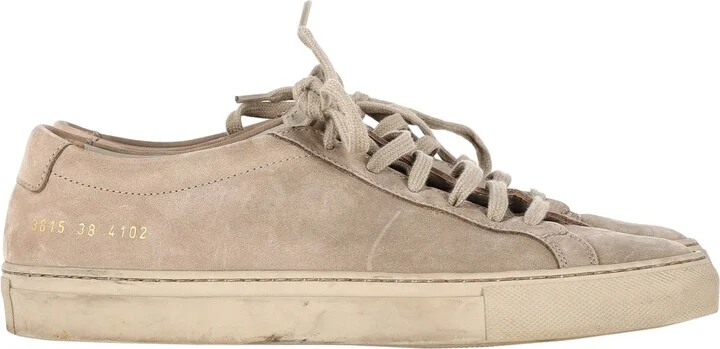Original Achilles Low Sneakers in Beige Suede