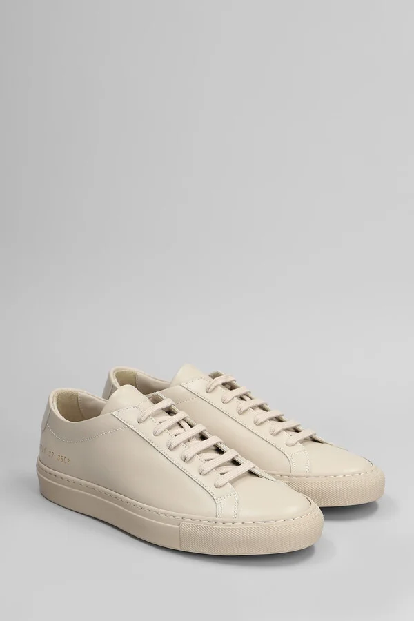 Original Achilles Sneakers In Beige Leather - Image 2
