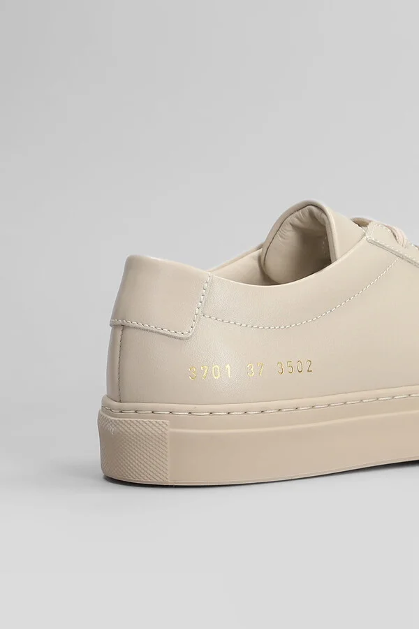 Original Achilles Sneakers In Beige Leather - Image 5