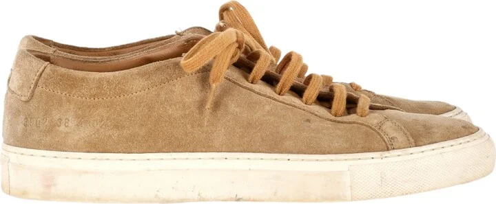 Original Achilles Sneakers in Beige Suede
