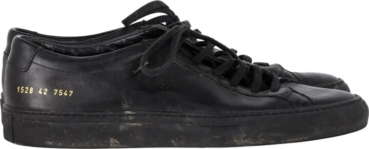 Original Achilles Sneakers in Black Leather