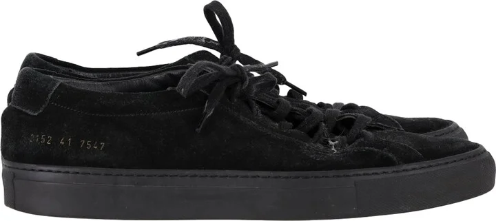 Original Achilles Sneakers in Black Suede