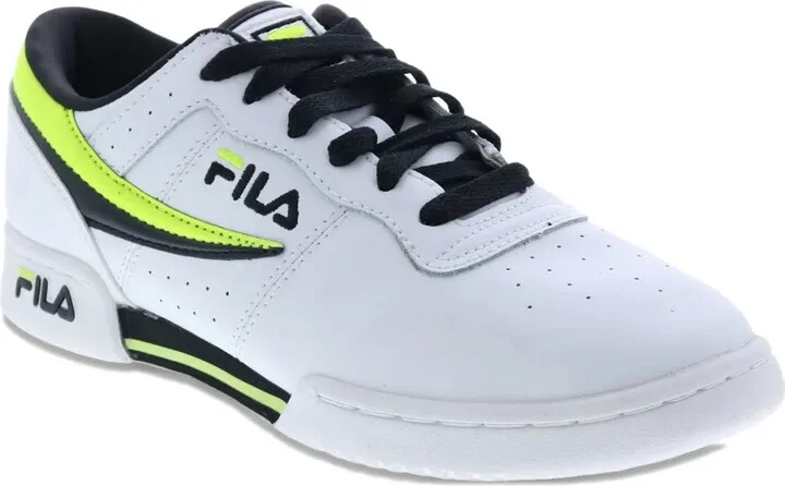 Original Fitness "White/Black/Neon Yellow" sneakers - Image 2