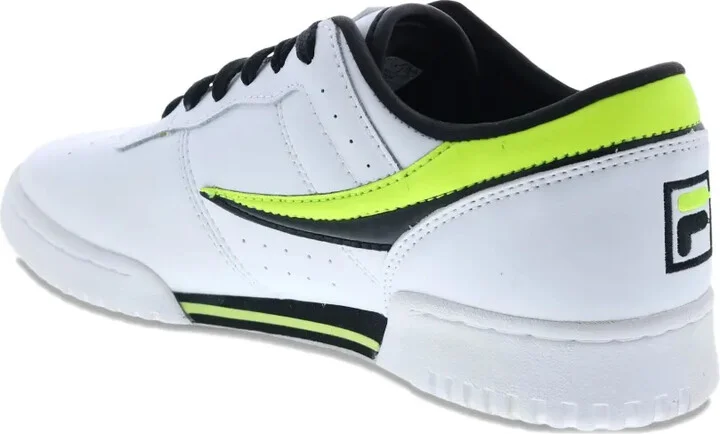 Original Fitness "White/Black/Neon Yellow" sneakers - Image 4