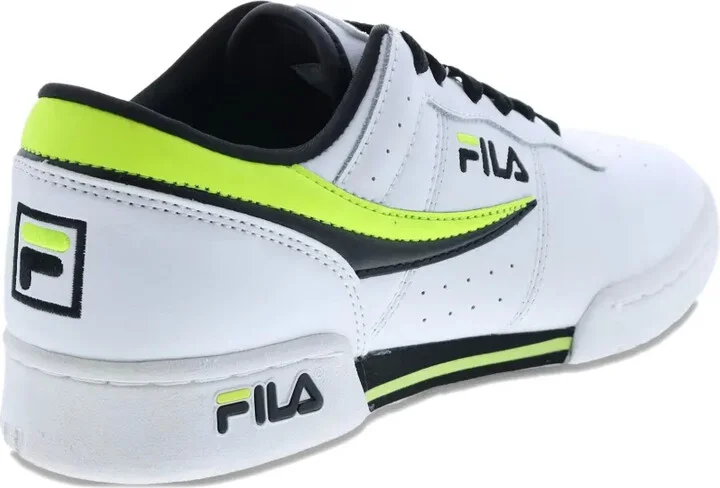 Original Fitness "White/Black/Neon Yellow" sneakers - Image 5