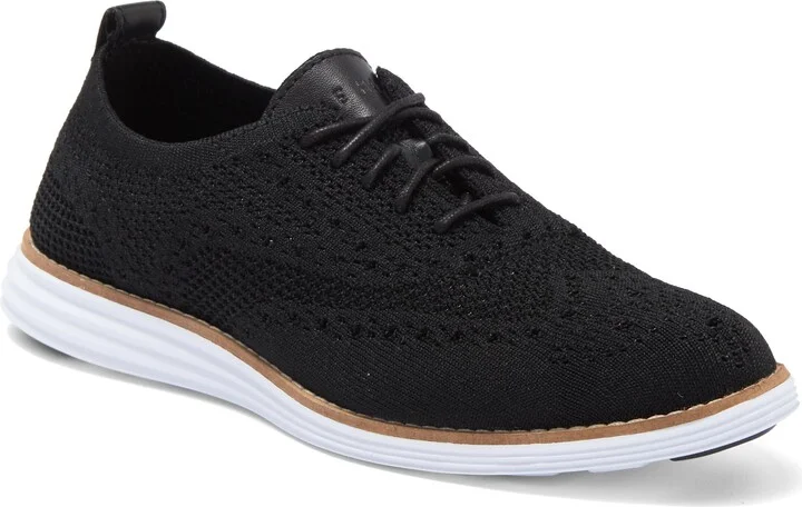 BLACK KNIT/OPTIC WHITE