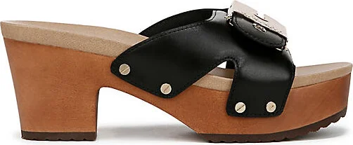 Original Max Too Wood-Bottom Platform Sandals