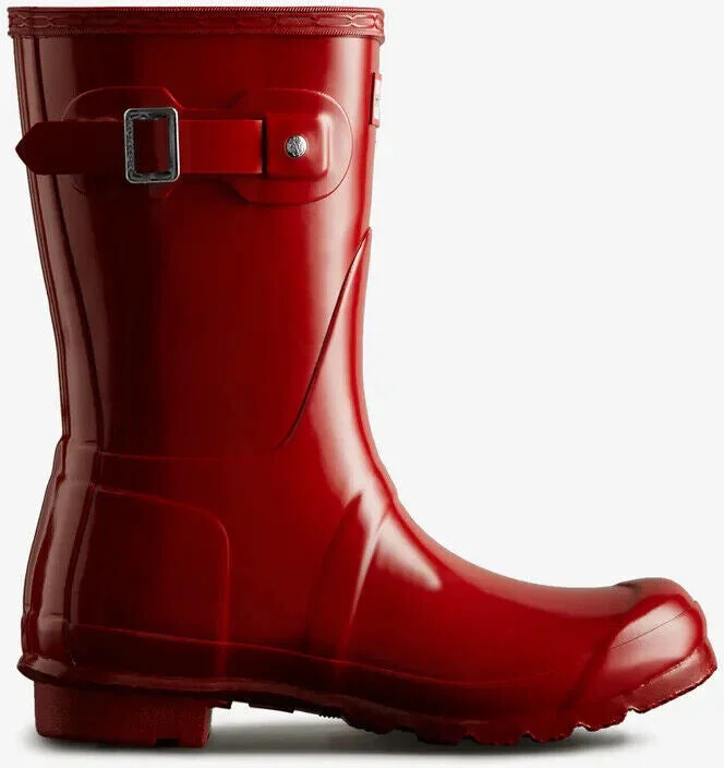 Original Short Gloss WFS1000RGL Women's US 3 Red Wellington Boots KHD699