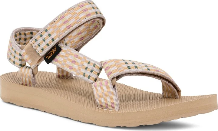 Modern Check Taupe
