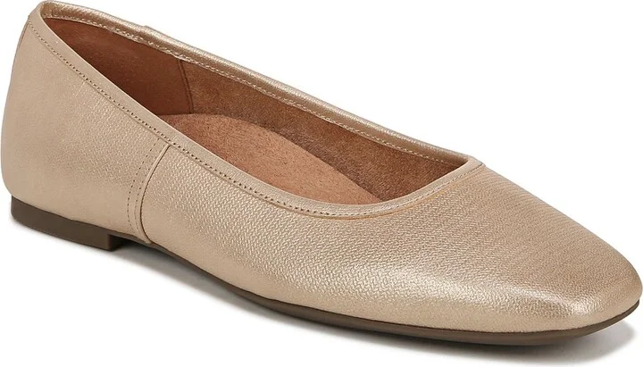 Gold Emb Leather