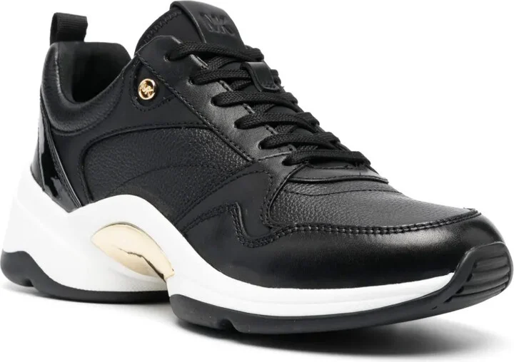 Orion chunky-sole leather sneakers - Image 2