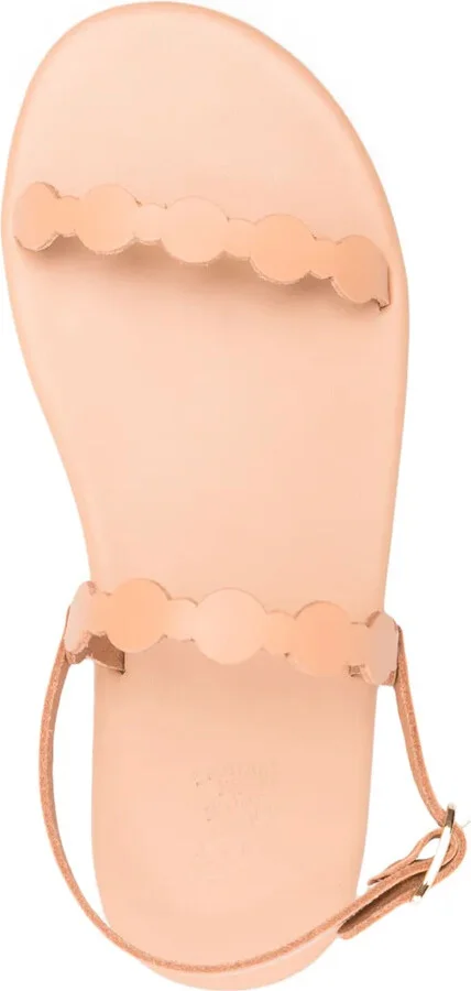 Orion flat leather sandals - Image 4