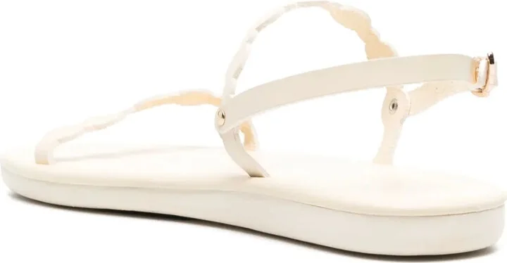 Orion flat leather sandals - Image 3