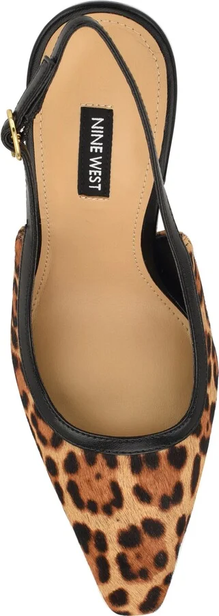 Orlanda Genuine Calf Hair Slingback Pump - Image 3
