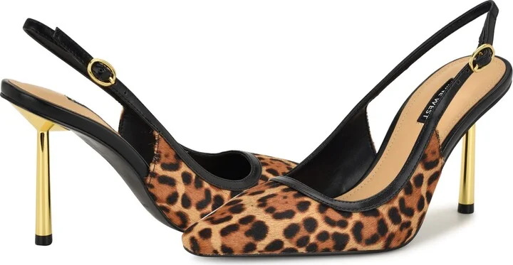 Orlanda Genuine Calf Hair Slingback Pump - Image 6