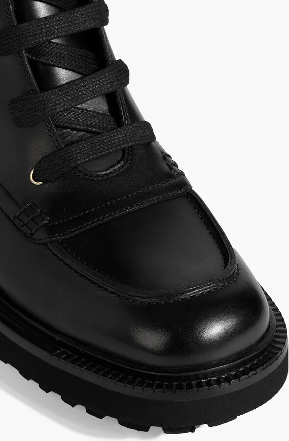 Orlando leather combat boots - Image 4