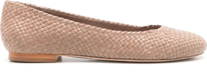 Orly woven ballerina shoes