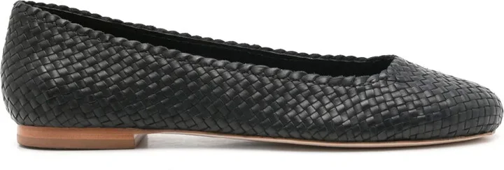 Orly woven ballerina shoes