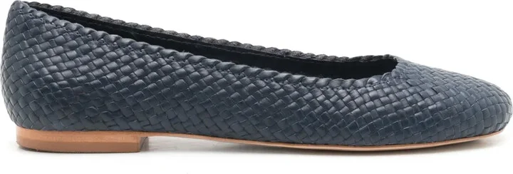 Orly woven ballerina shoes