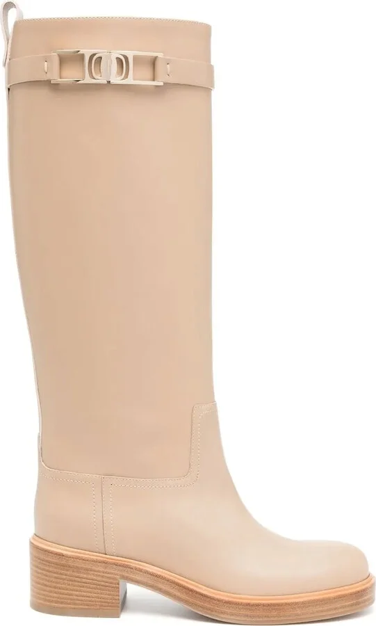 Ornament Square Gancini Boots