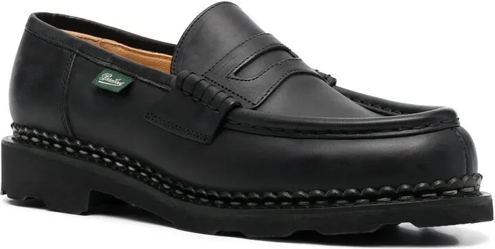 Orsay leather moccassin loafers - Image 2