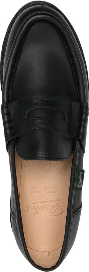 Orsay leather moccassin loafers - Image 4