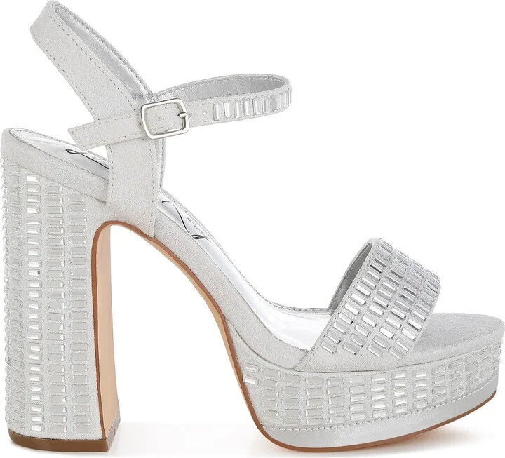 Ortage Rhinestone Platform Sandal - Image 5