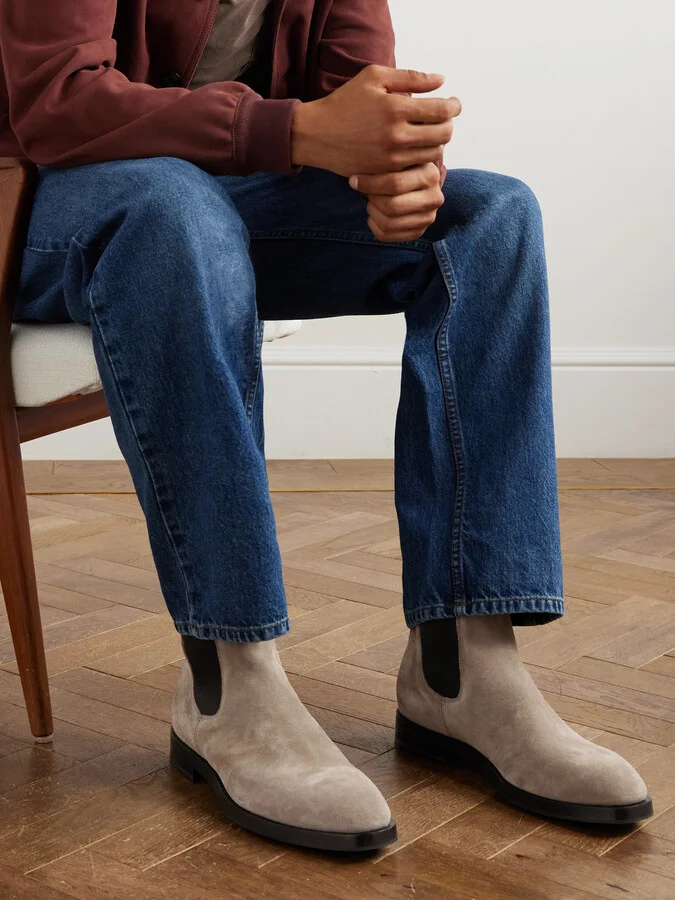 Ortega 003 Suede Chelsea Boots - Image 2
