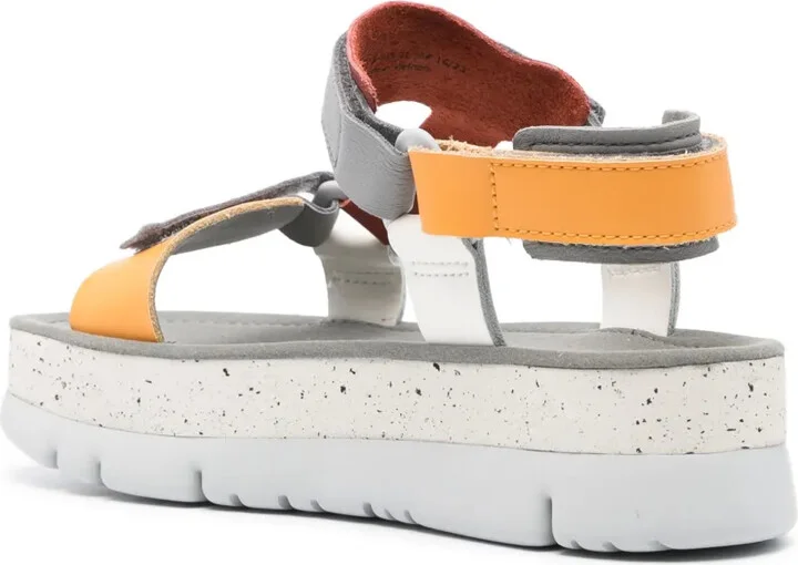 Oruga Up 42mm touch-strap flatform sandals - Image 3