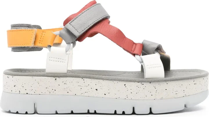 Oruga Up 42mm touch-strap flatform sandals