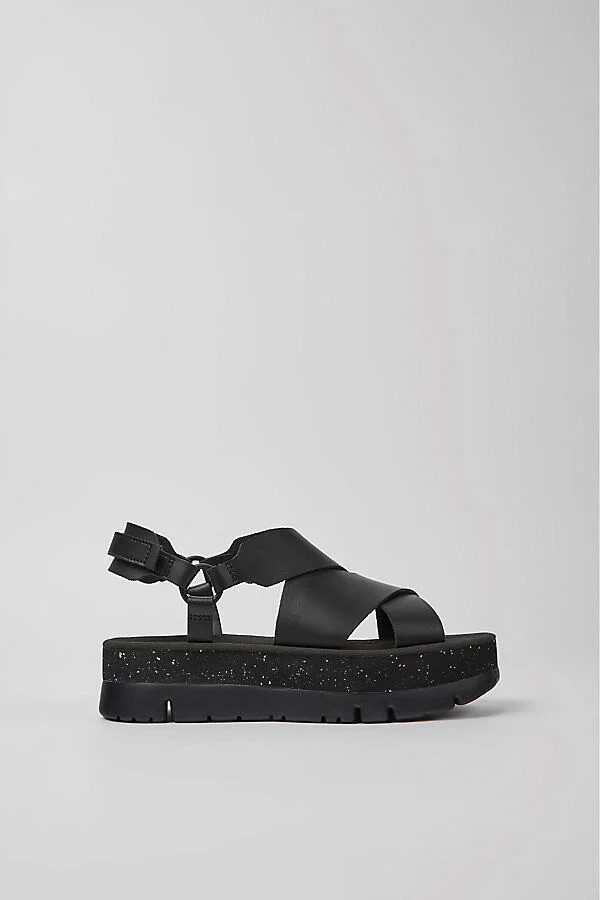 Oruga Up Leather Sandals