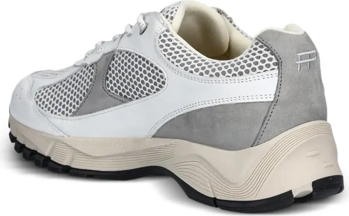 Oryon mesh-panel leather sneakers - Image 5