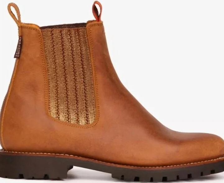 Oscar Boot In Caramel/bronze