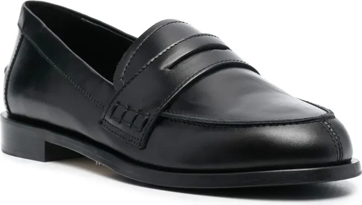 Oscar penny-slot leather loafers - Image 2